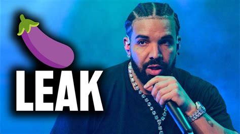 drake big dick leak|Drake jokes about leaked X